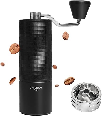 Amazon | 1Zpresso JX-Pro S 手動コーヒーグラインダー シルバー 容量
